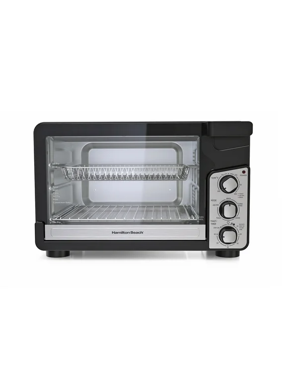 Hamilton Beach Sure Crisp XL Air Fryer Toaster Oven, 6 Cooking Modes, Easy View Door, 31460