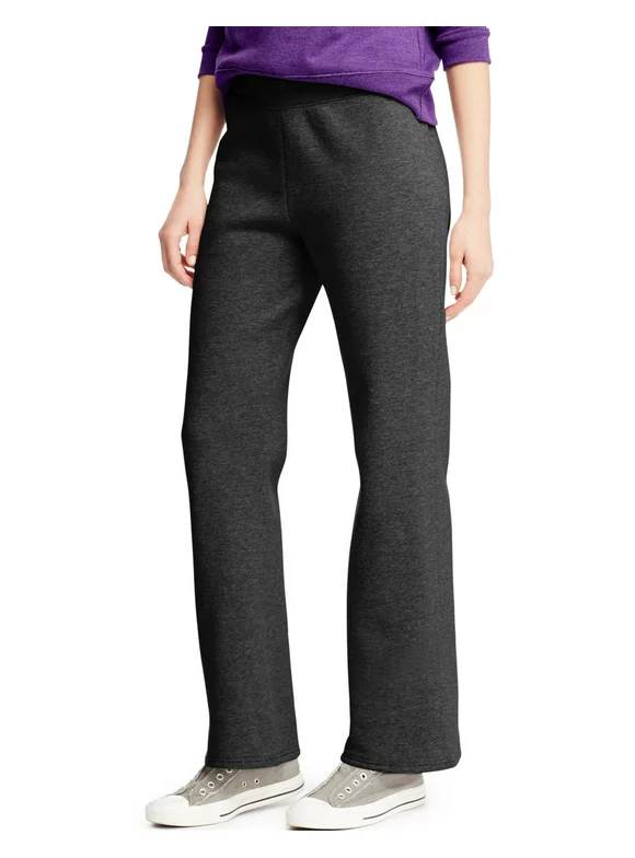 Yana ComfortSoft EcoSmart Women's Open Bottom Fleece Sweatpants, Sizes S-XXL and Petite