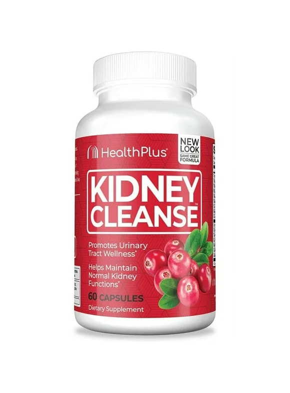 Health Plus Kidney Cleanse, 60 Capsules, 30 Servings