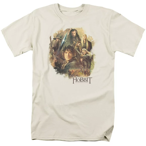 Hobbit - Collage - Short Sleeve Shirt - XX-Large