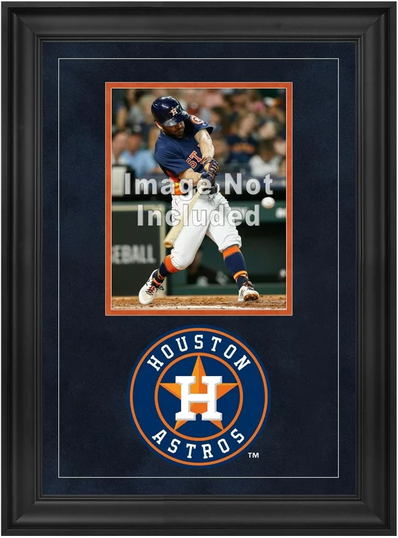 Houston Astros Deluxe 8" x 10" Vertical Photograph Frame with Team Logo