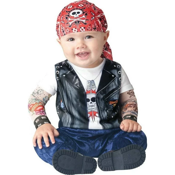 InCharacter Costumes Born To Be Wild Boy's Halloween Fancy-Dress Costume for Toddler, 18-24 Months
