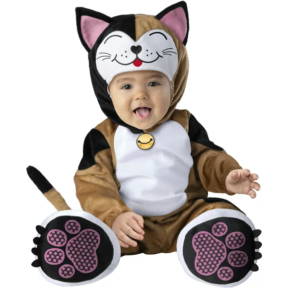 InCharacter Costumes Kitty Cat Cutie Halloween Fantasy Costume Unisex, Infant 0-1, Multi-Color