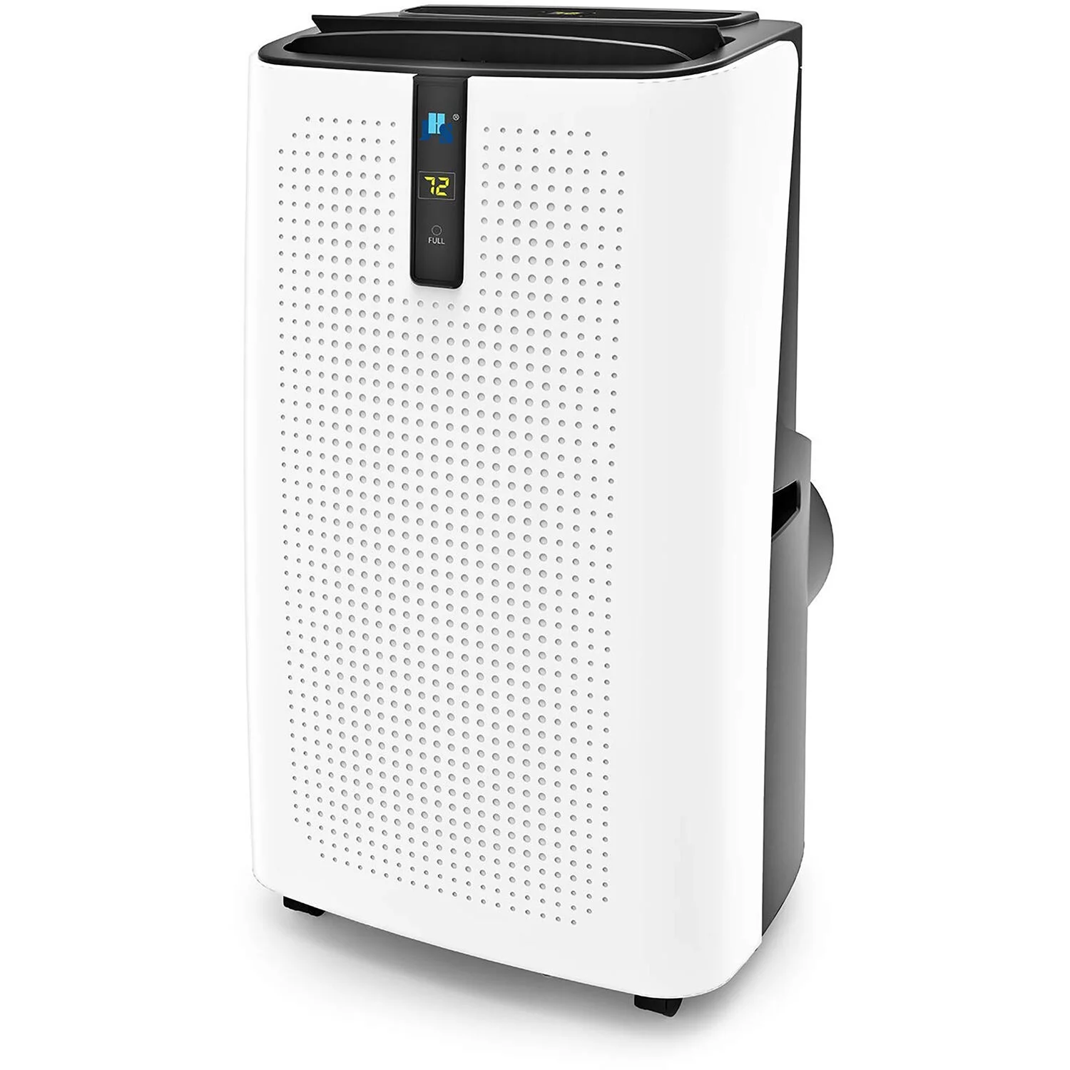 JHS 3-in-1 8,150 BTU DOE 12,000 BTU ASHRAE Portable Air Conditioner with Dehumidifier For Rooms up to 450 Sq.Ft ,White , A018C-08KR