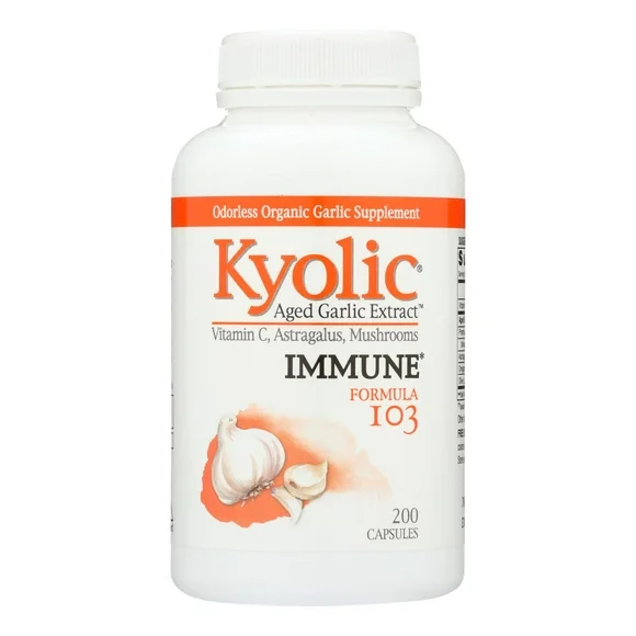 Kyolic - Aged Garlic Extract Immune Formula 103 - Case of 1