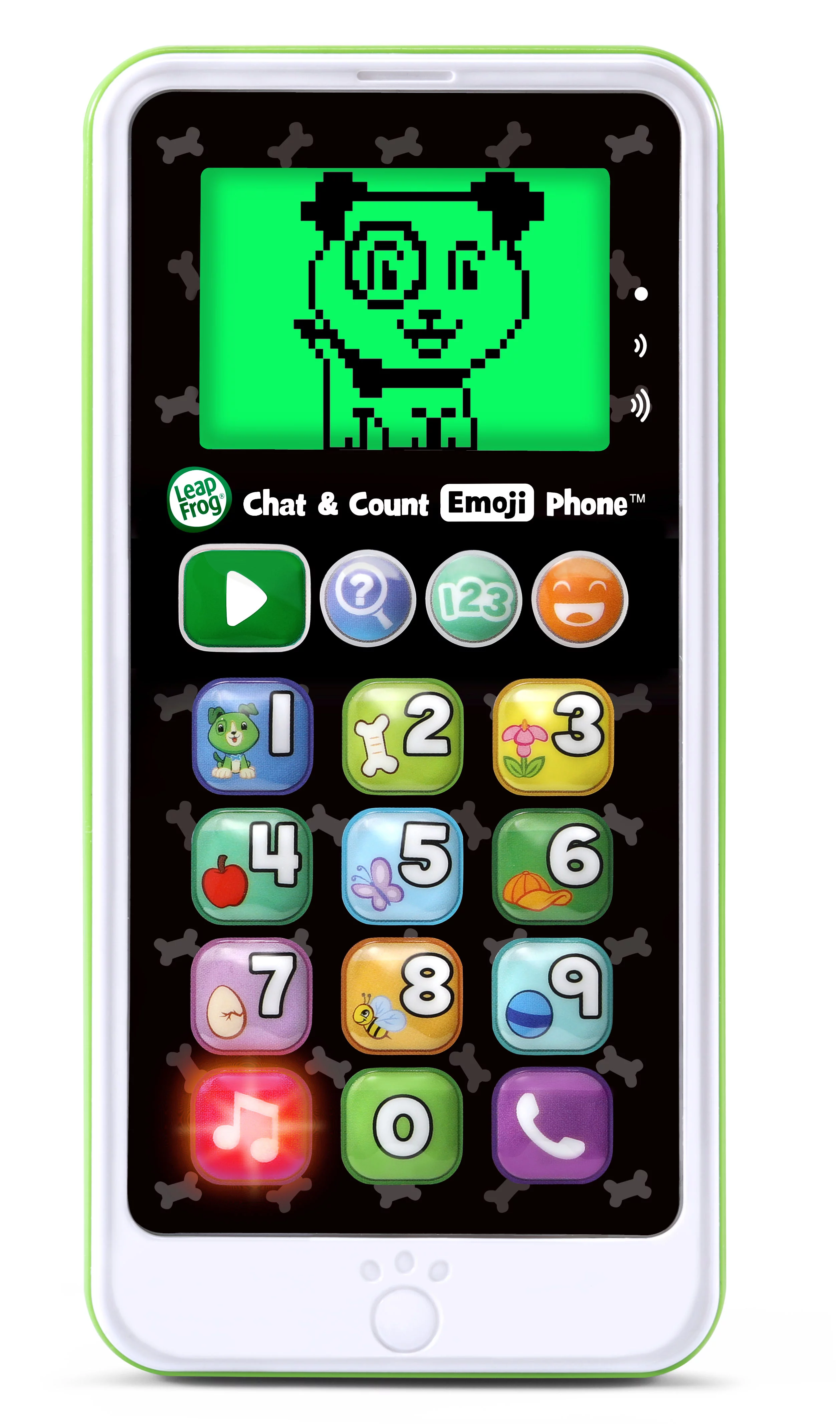 LeapFrog, Chat and Count Emoji Phone, Learning Toy Phone for Toddlers, Unisex Toy