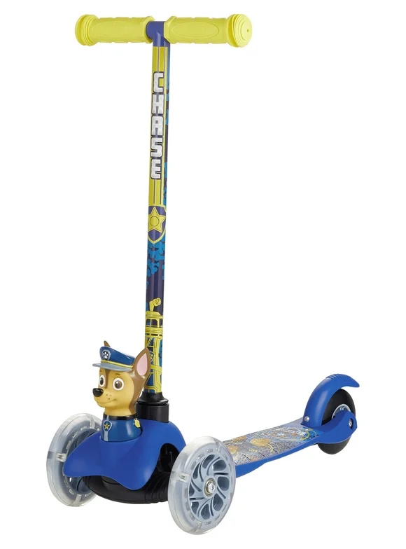 Licensed Character 3 Wheel Scooters - (Paw Patrol, Bluey, PJ Mask, Peppa Pig) , 3D Toddler Scooter