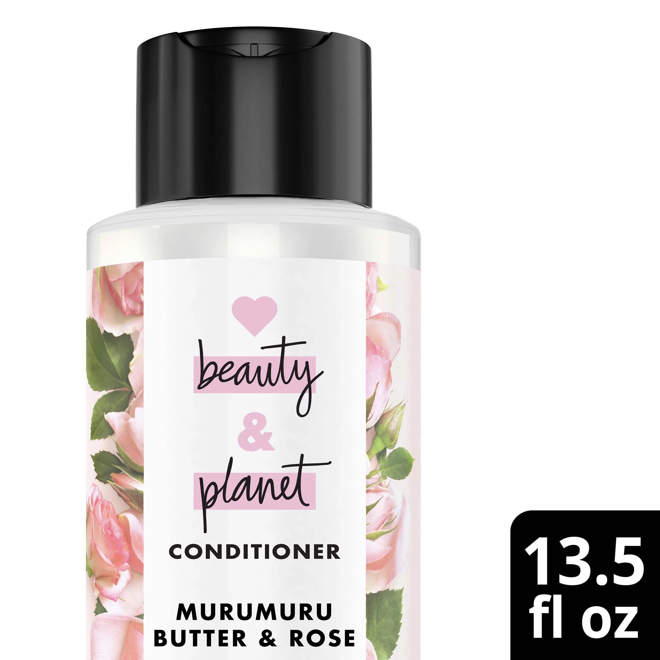 Love Beauty and Planet Daily Conditioner Color Treated Hair with Murumuru Butter, Rose, 13.5 fl oz