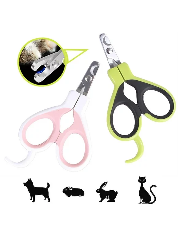 MEGAWHEELS Cat Nail Clippers Professional Pet Nail Clippers Claw Trimmer for Rabbit Puppy Kitty Guinea