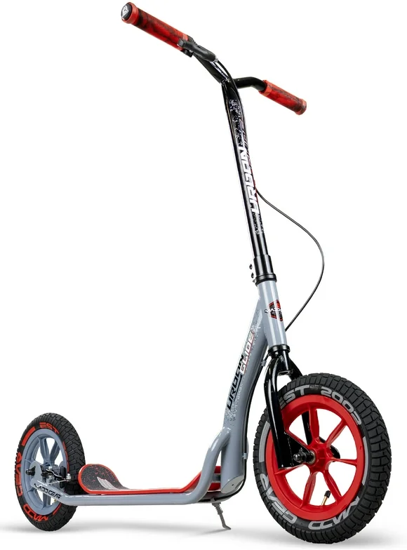 Madd Gear Urban Glide Commuter Kick Scooter for Adults and Teens with Large Smooth Rolling Rubber Tires.