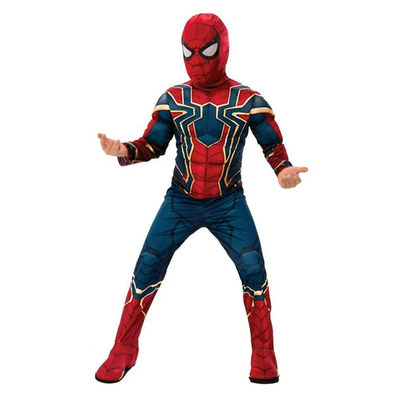 Marvel Spiderman Halloween Costume Avengers Endgame Iron Spider Costume Sz M NWT