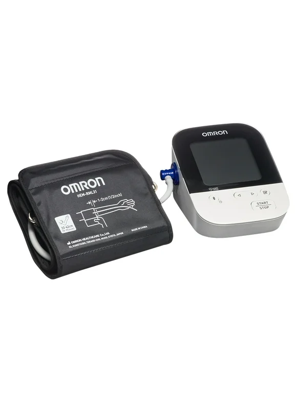 OMRON 5 Series Blood Pressure Monitor (BP7250), Upper Arm Cuff, Digital Bluetooth Blood Pressure Machine, Stores Up To 60 Readings for One User