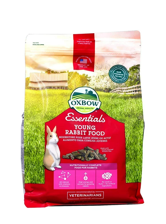 Oxbow Essentials Young Rabbit Food, 5 lbs.