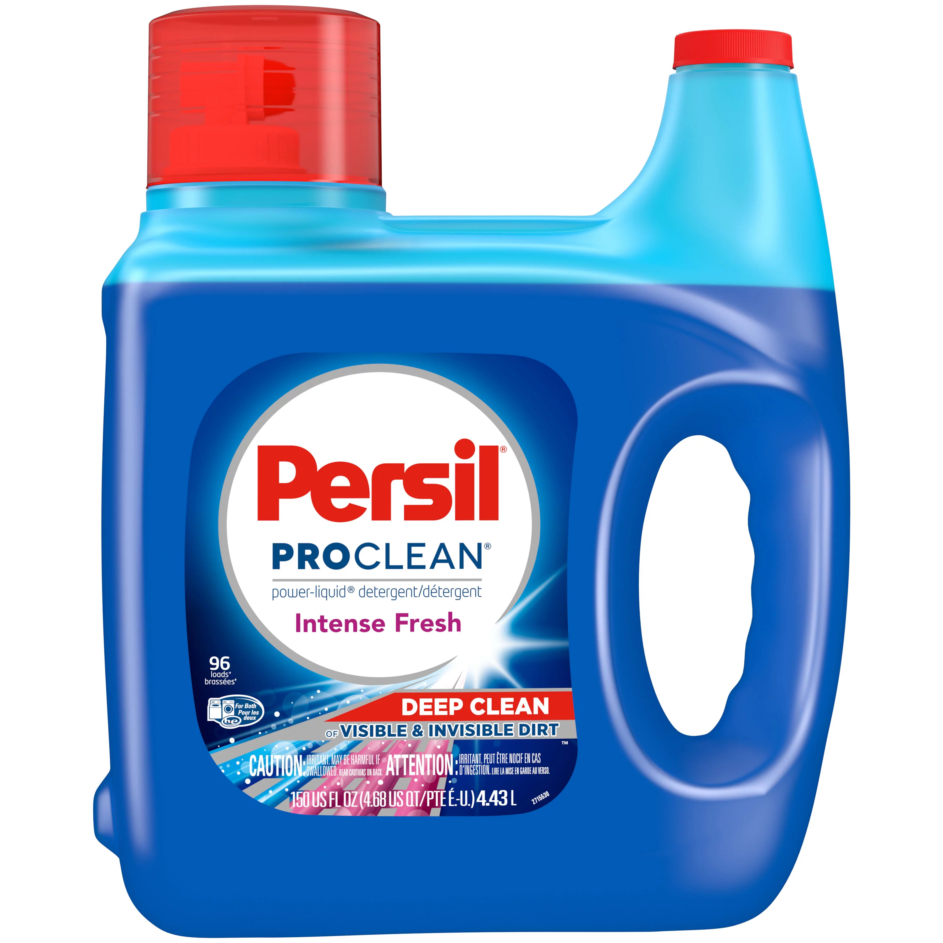 Persil Liquid Laundry Detergent, Intense Fresh, 150 Fluid Ounces, 96 Loads