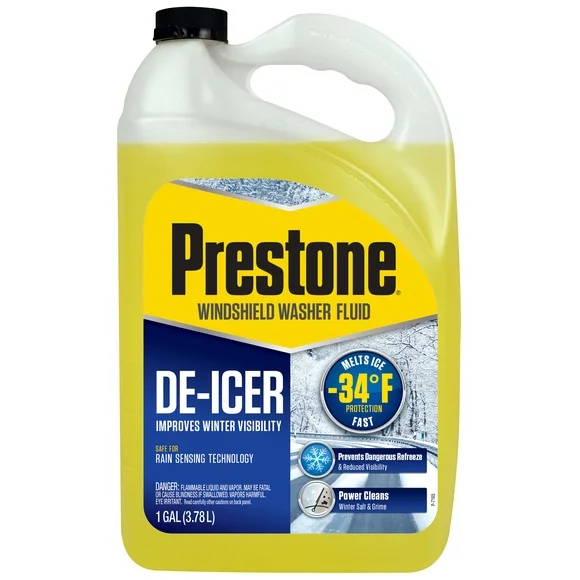 Prestone Windshield Cleaner/De-Icer Liquid 1 gal.