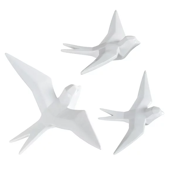 Ren Wil Sta571 July Birds - White