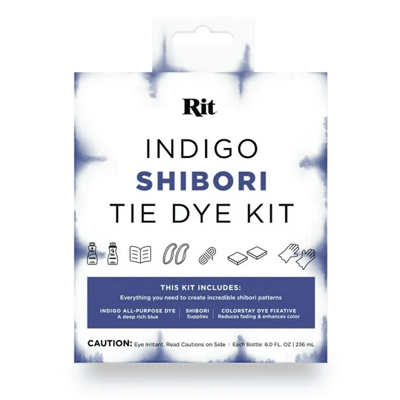 Rit Indigo Shibori Tie Dye Kit, 8 fl. oz.