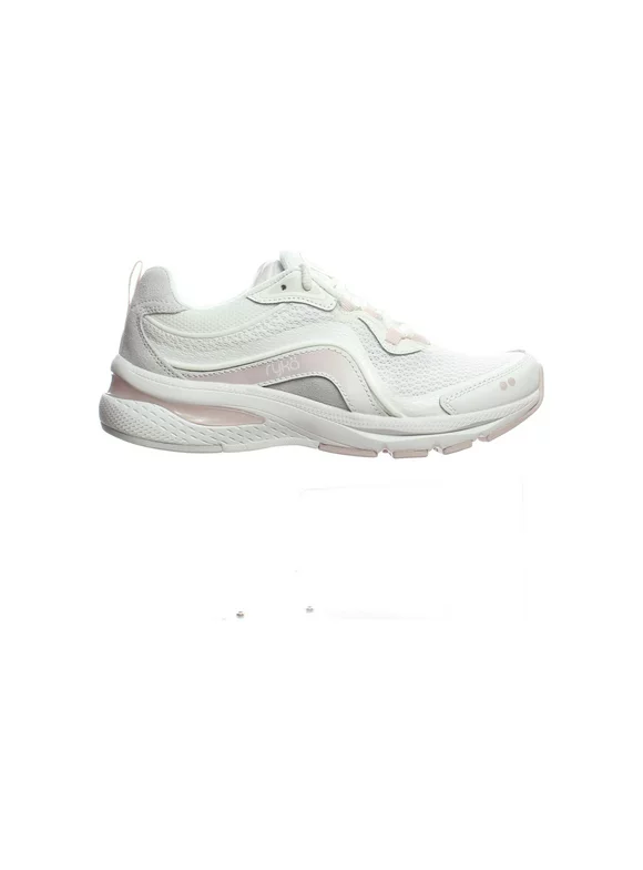 Ryka Womens Belong Brilliant White Walking Shoes Size 5