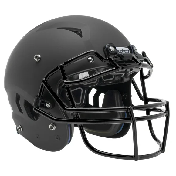 Schutt Vengeance A11 Youth Football Helmet w/Facemask (XL, Matte Black, Black V-ROPO-TRAD-YF)