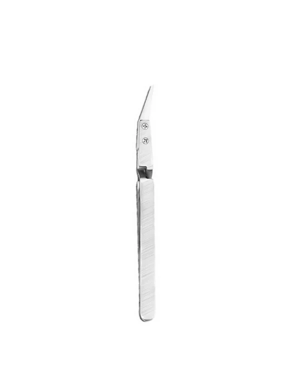 Stainless Stee Tweezer With -Static Acid Resistant Reverse Ceramic Precise Clamping Head