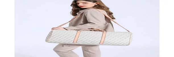 TWENTY FOUR 21" Checkered Bag Travel Duffel Bag Weekender Overnight Luggage Shoulder Bag For Men Women -White Checkered 2021 Autumn