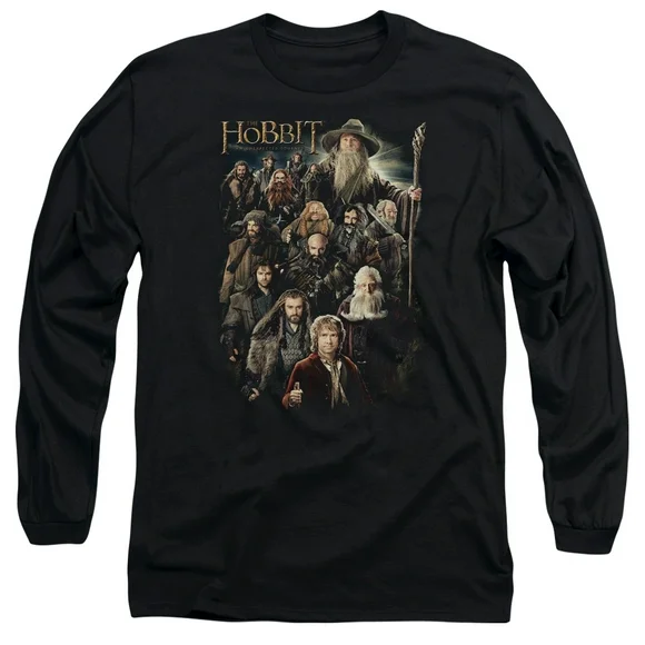 The Hobbit - Somber Company - Long Sleeve Shirt - XXX-Large