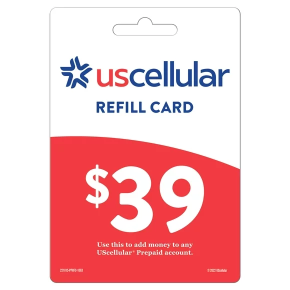 UScellular $39 Direct Top Up