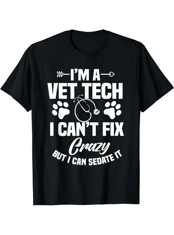 Vet Tech Veterinary Assistant Veterinarian Paraveterinary T-Shirt