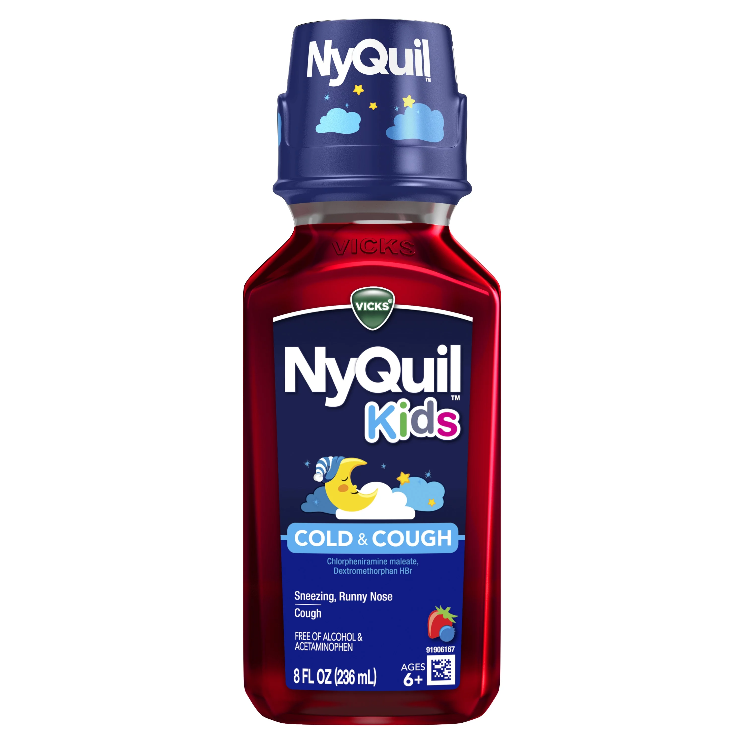 Vicks NyQuil Kid's Cold and Cough Medicine, 8 fl oz
