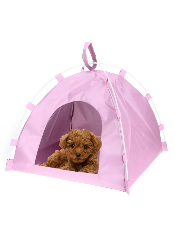 Waterproof Pet Dog Cat Tent Indoor Outdoor Folding House