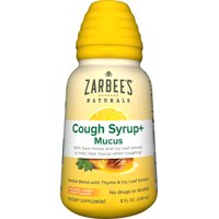 Zarbee's Naturals Cough Syrup + Mucus, Natural Honey Lemon, 8 fl oz